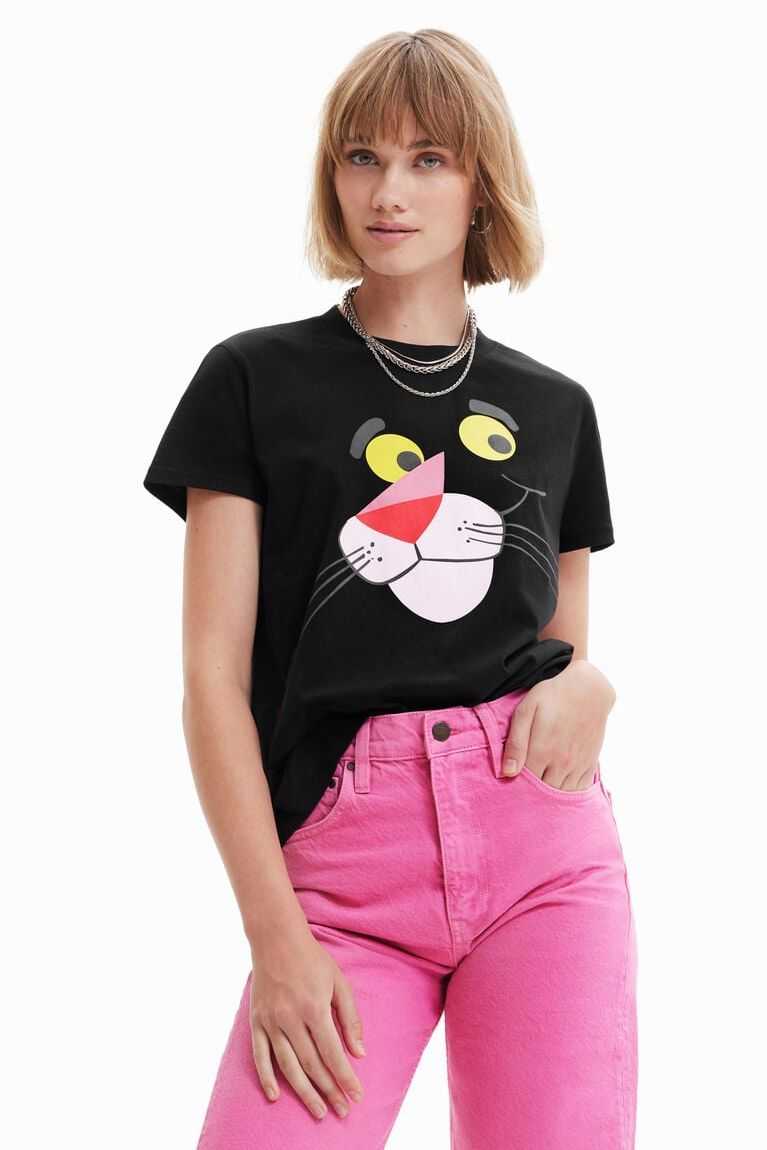 Dámské Tričko Desigual Pink Panther | 235460MZH