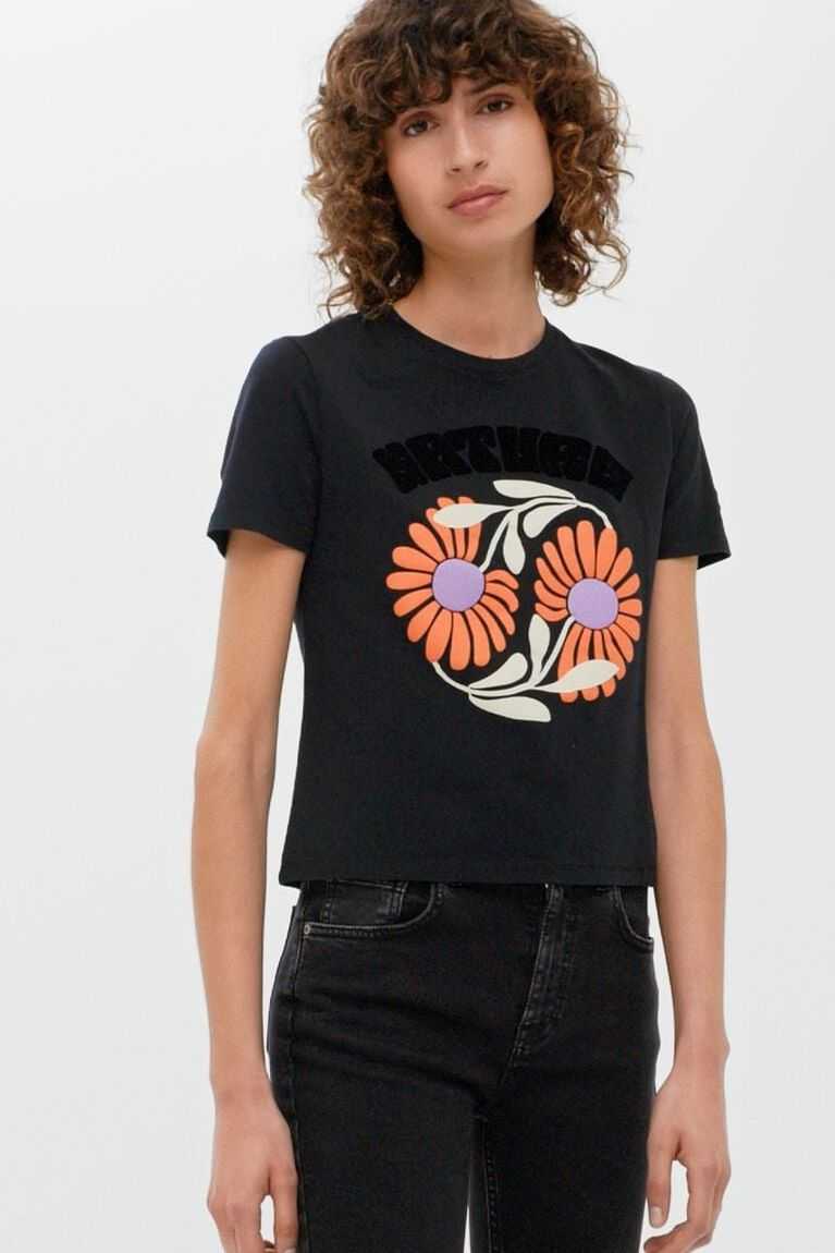 Dámské Tričko Desigual Save Nature floral | 306198FZV