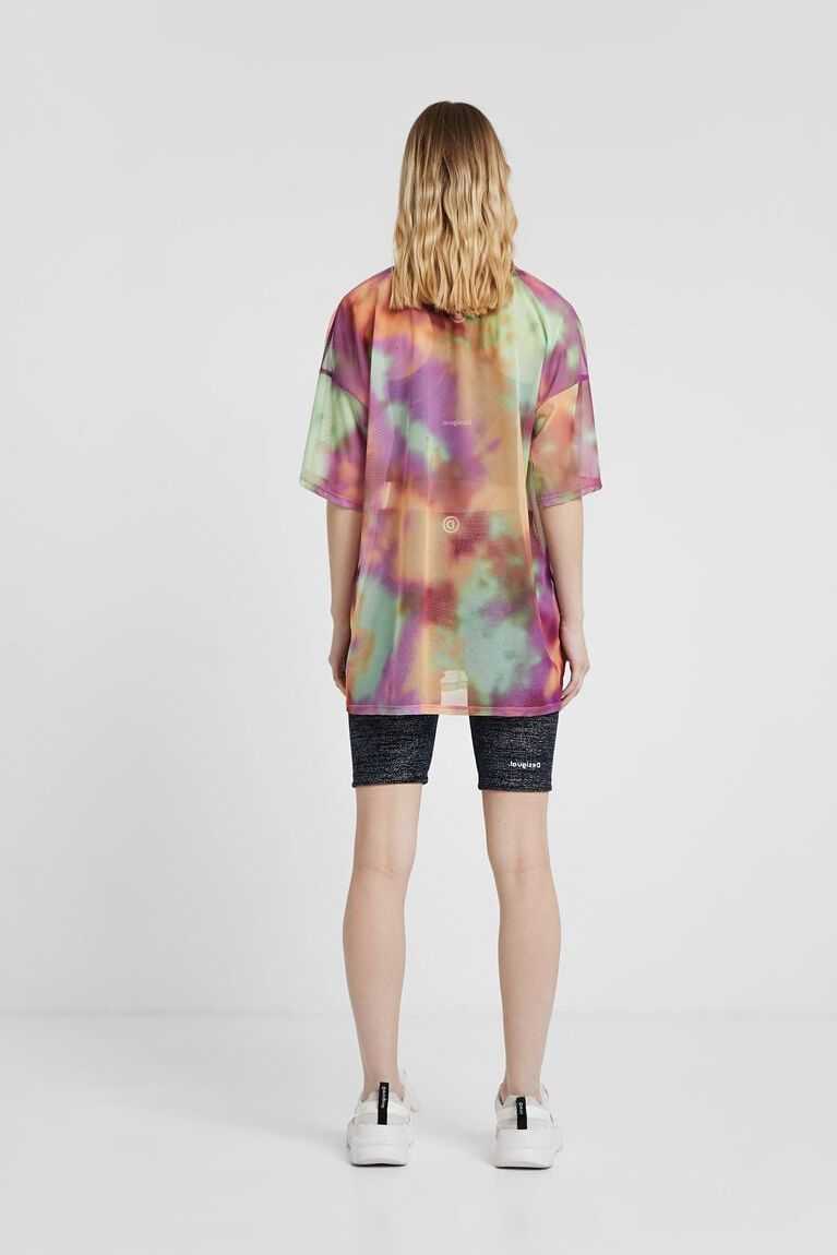 Dámské Tričko Desigual Tie-dye | 895427ODF