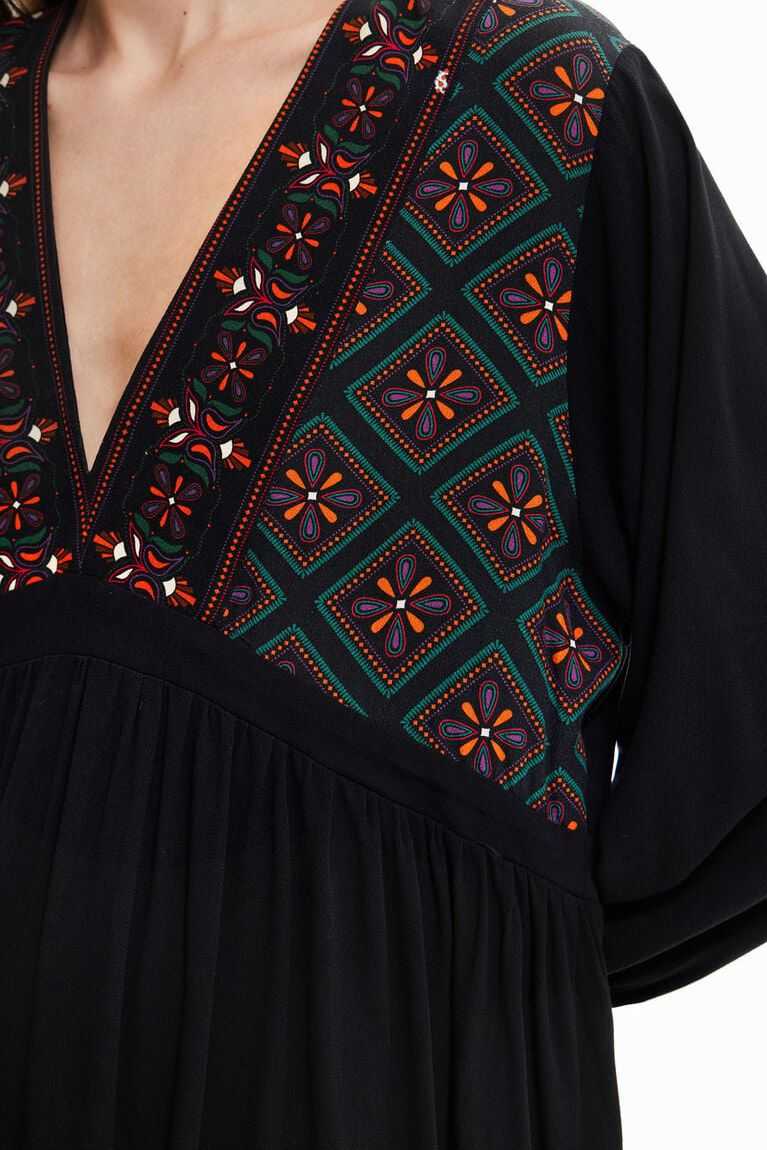 Dámské Šaty Desigual Embroidered | 179054IEN