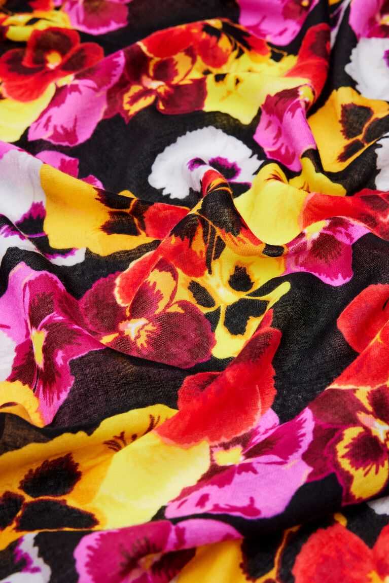 Dámské Šátky Desigual Rectangular floral foulard | 405976LMT