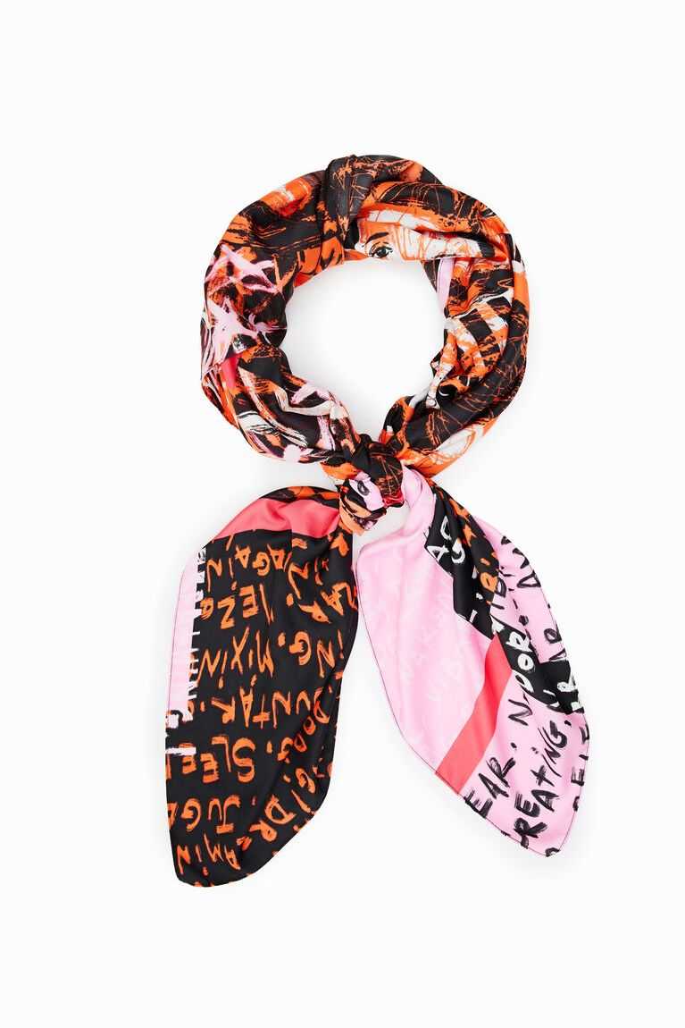 Dámské Šátky Desigual Square LOVE foulard | 017952YDS