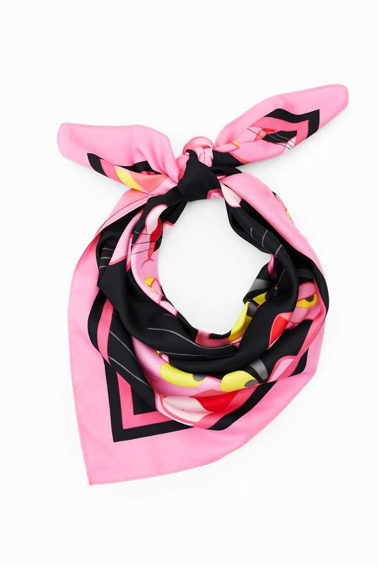 Dámské Šátky Desigual Square Pink Panther foulard | 782513ZSO