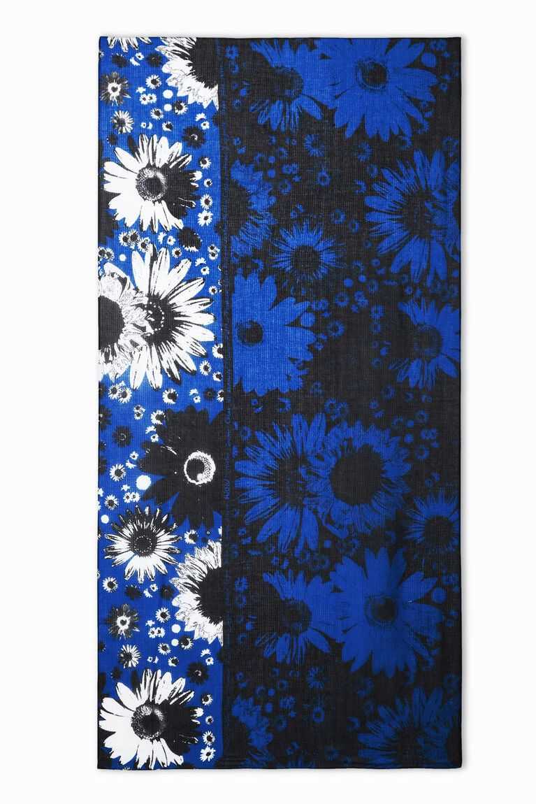 Dámské Šátky Desigual Square daisies foulard | 036854GKO