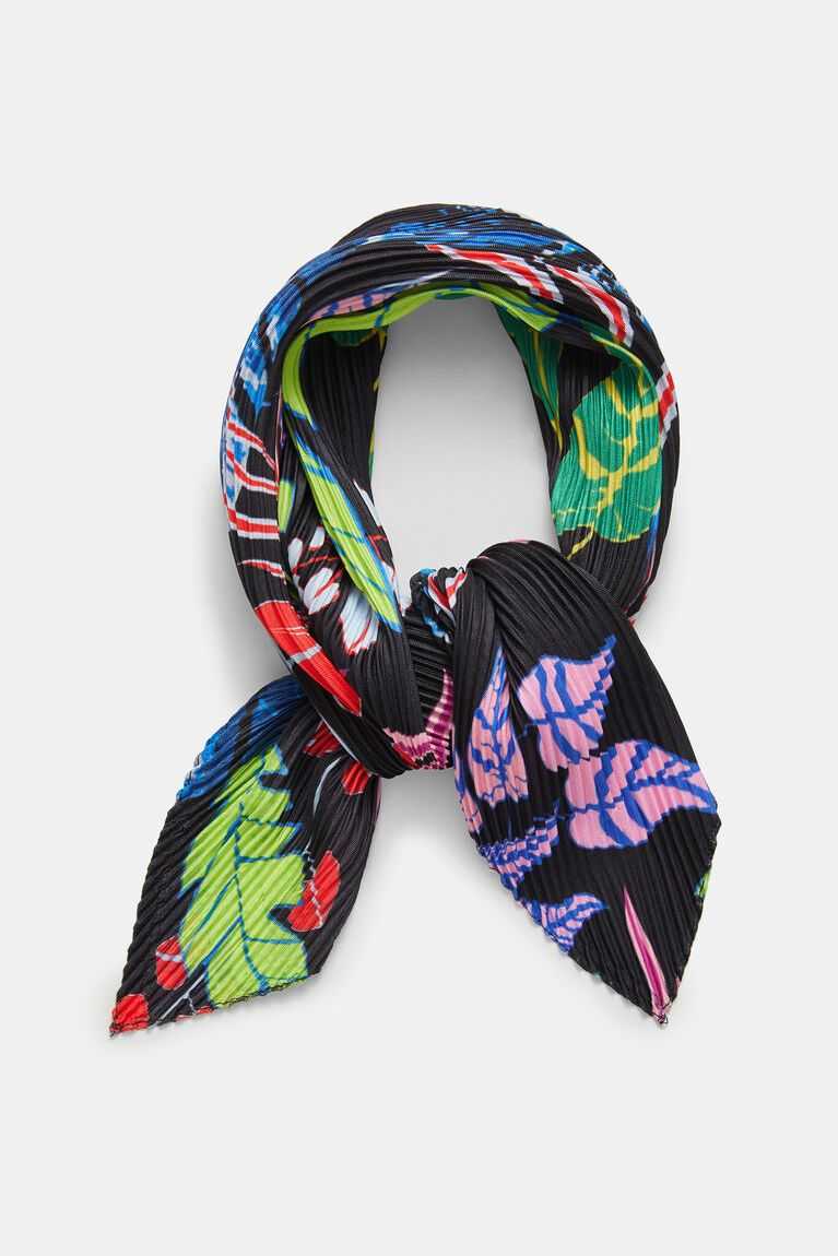 Dámské Šátky Desigual Square foulard leaves | 059173AKQ