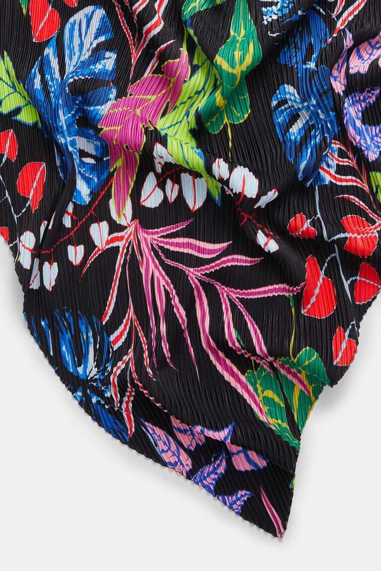 Dámské Šátky Desigual Square foulard leaves | 059173AKQ