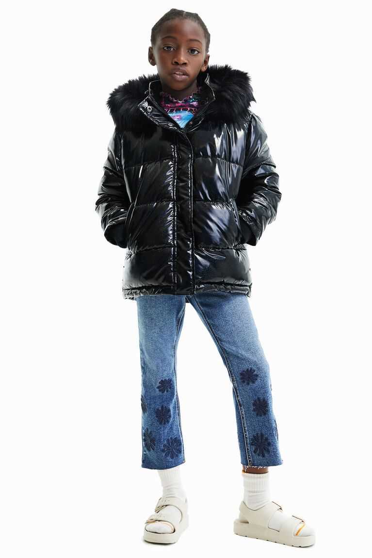 Dívčí Kabáty Desigual Krátké padded hooded | 930127CZJ