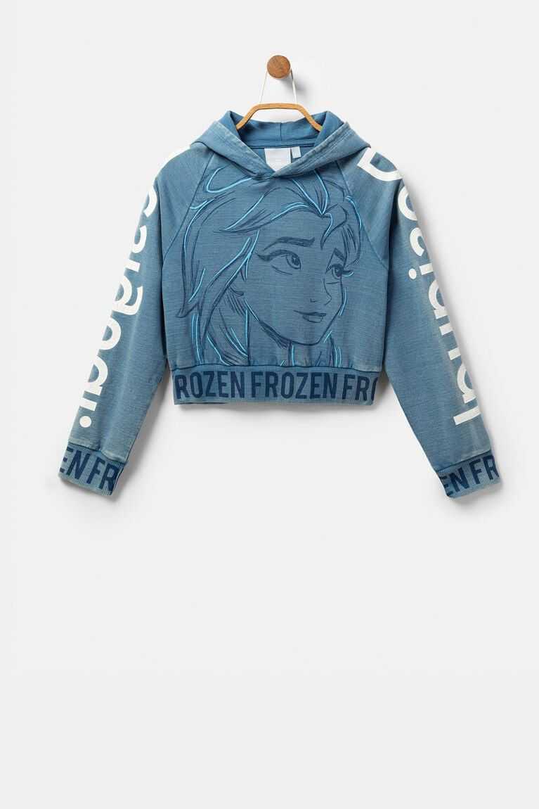 Dívčí Mikiny Desigual Frozen 2 hooded | 531478JGT