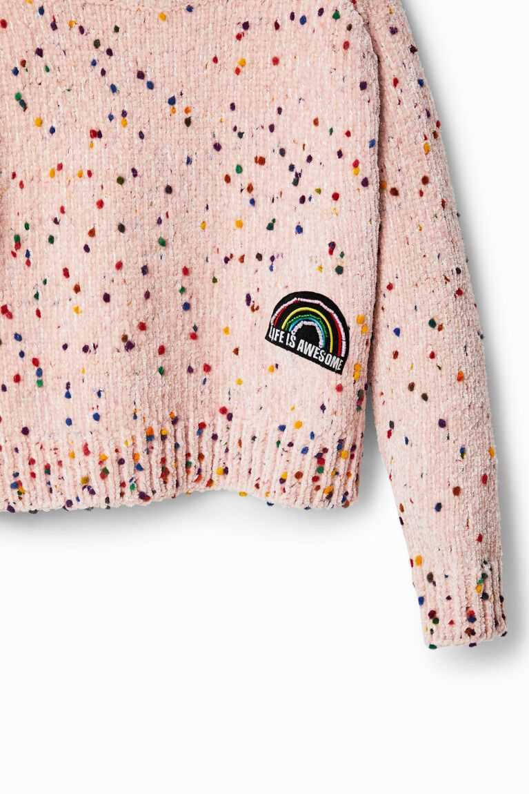 Dívčí Mikiny Desigual Mottled jumper | 023615NDF