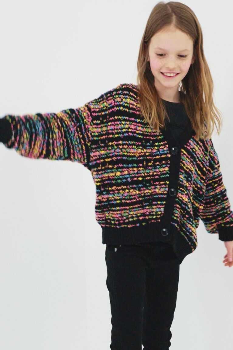 Dívčí Mikiny Desigual Pruhovaný tricot cardigan | 475189YOS