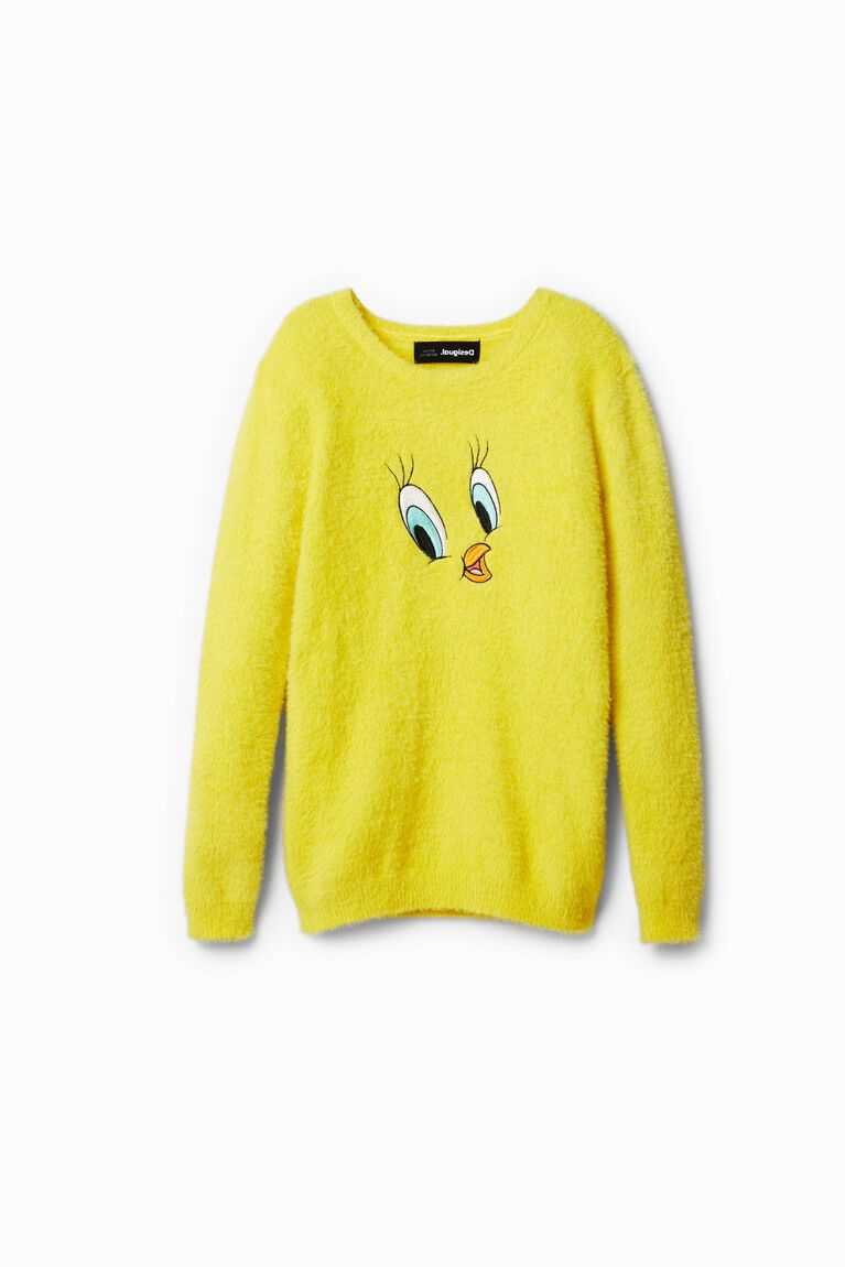 Dívčí Mikiny Desigual Tweety face jumper | 057842SXL