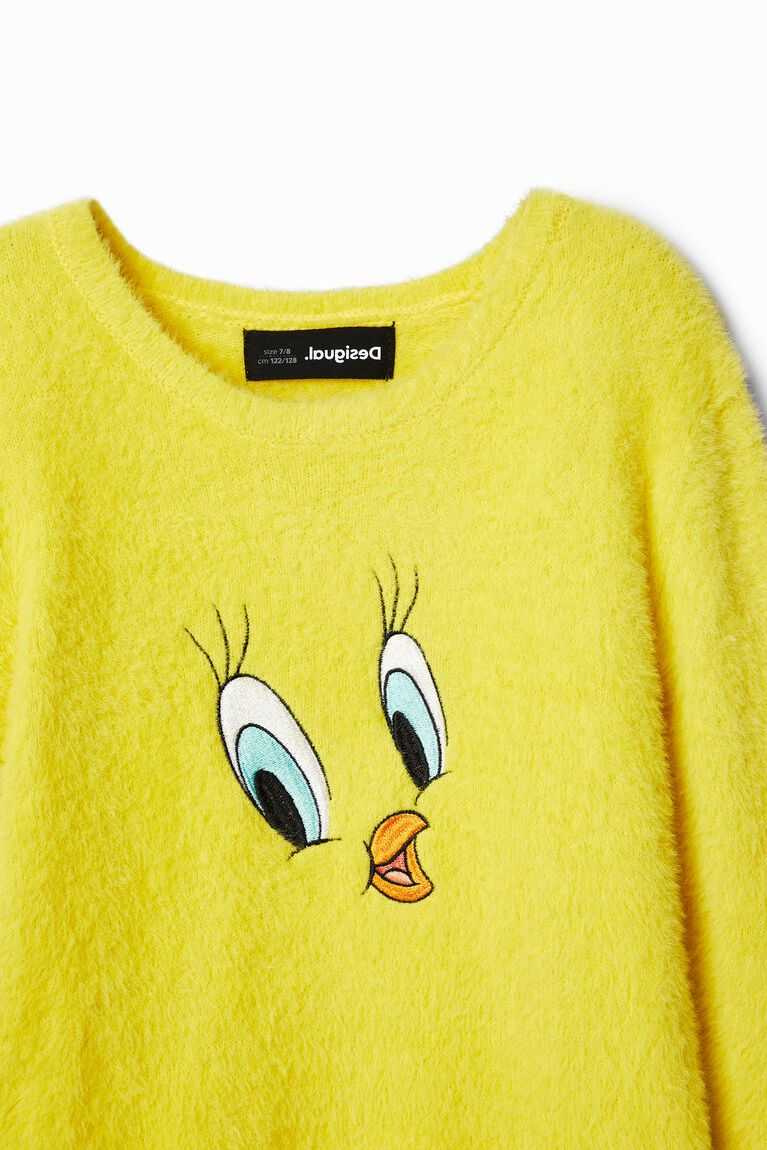 Dívčí Mikiny Desigual Tweety face jumper | 057842SXL