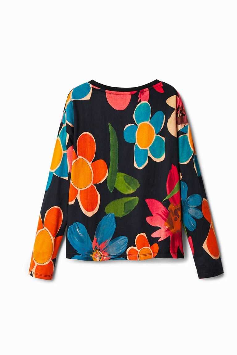 Dívčí Tričko Desigual Floral print | 520943BKI