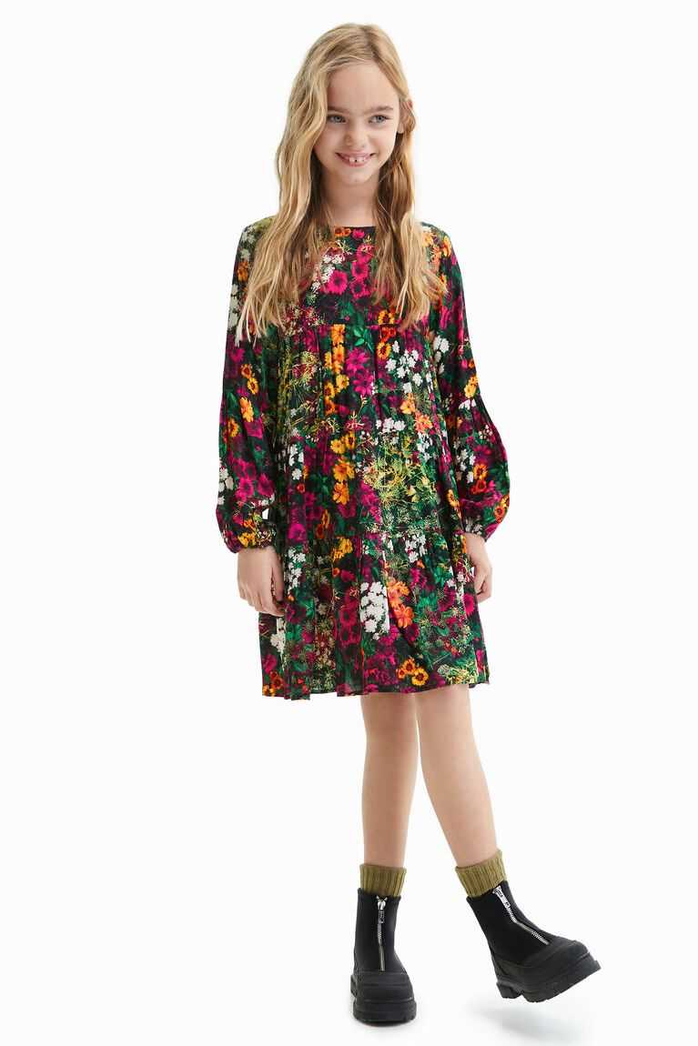 Dívčí Šaty Desigual Floral print | 724035UKD