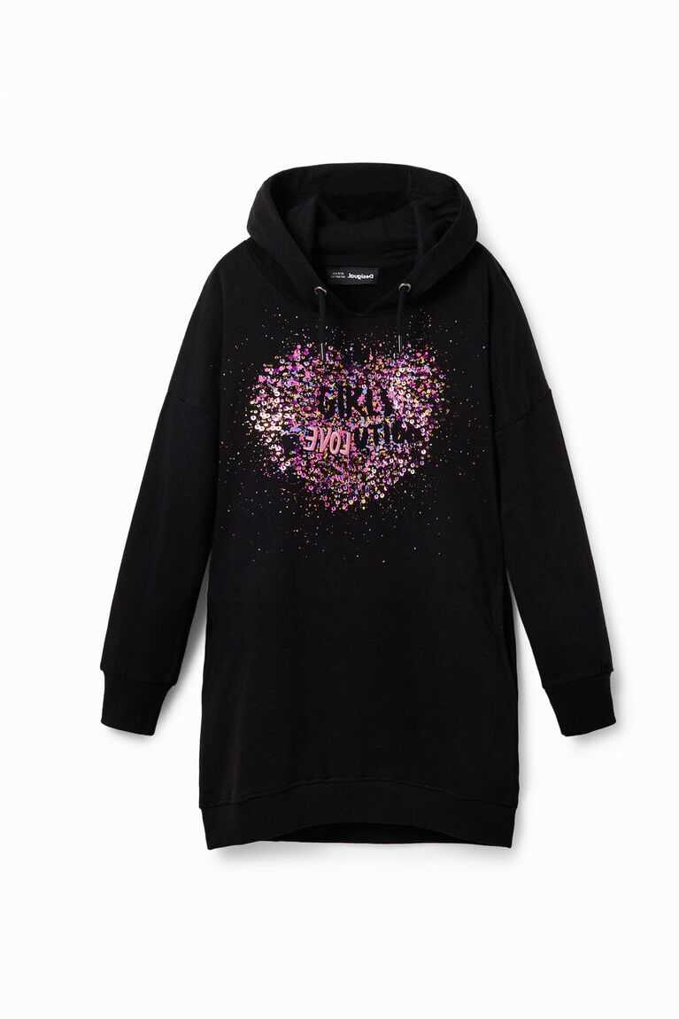 Dívčí Šaty Desigual Heart sweater | 548069EMT