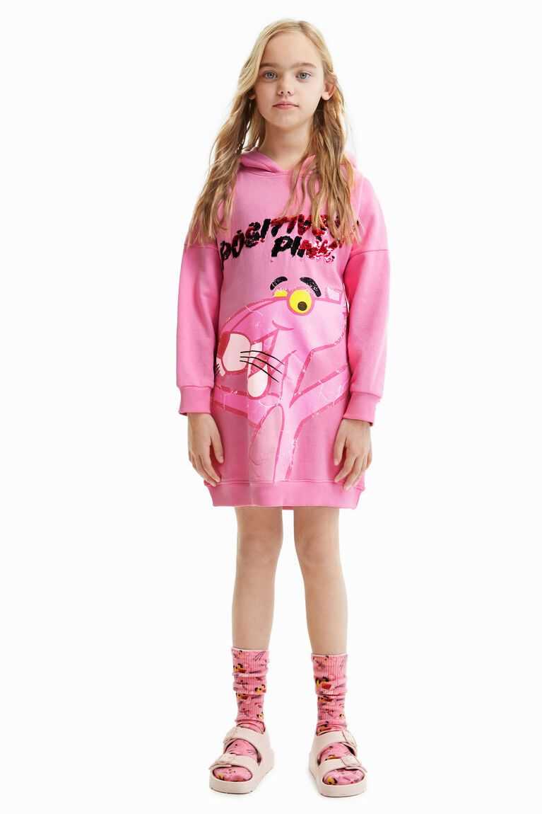 Dívčí Šaty Desigual Pink Panther sweater | 216935VPW