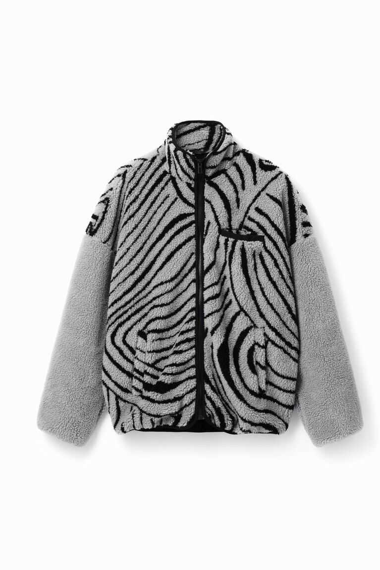 Pánské Kabáty Desigual High-neck fleece | 427583JMN