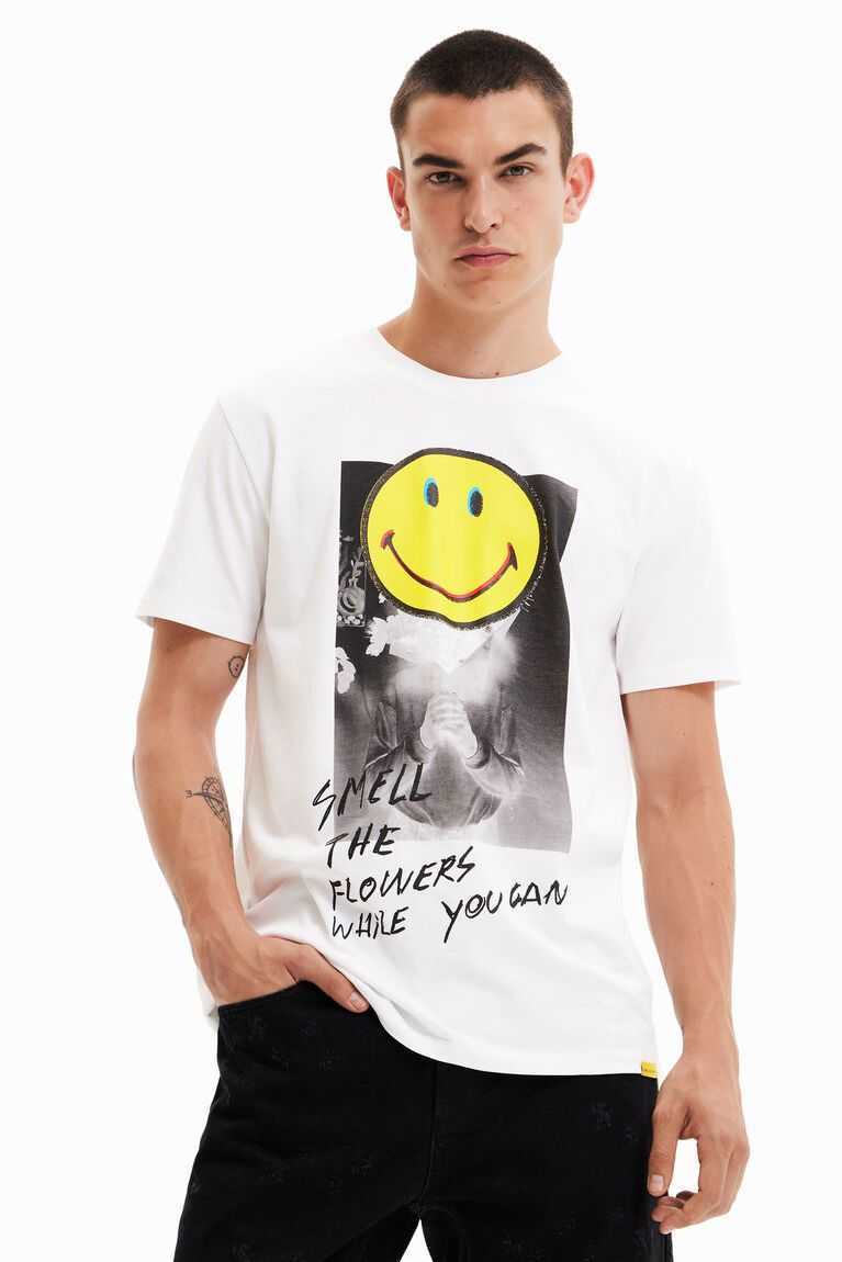 Pánské Polo Triko Desigual Krátké-sleeve Smiley | 893604WNE