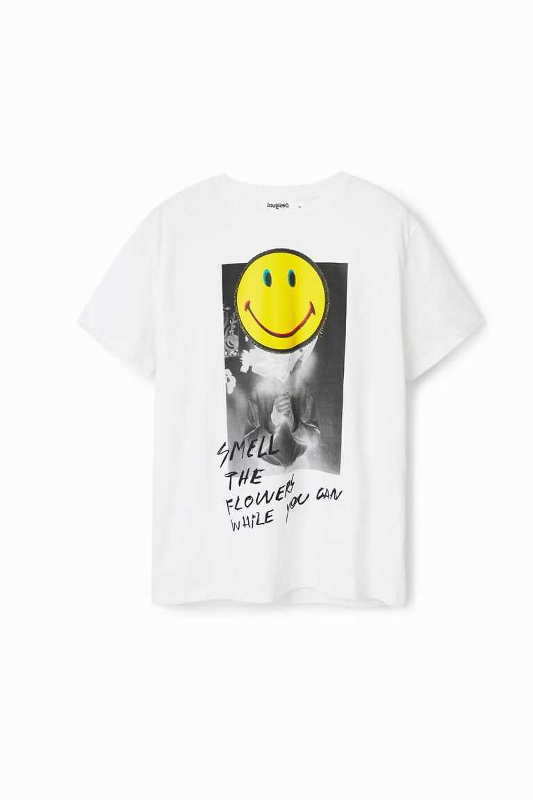 Pánské Polo Triko Desigual Krátké-sleeve Smiley | 893604WNE